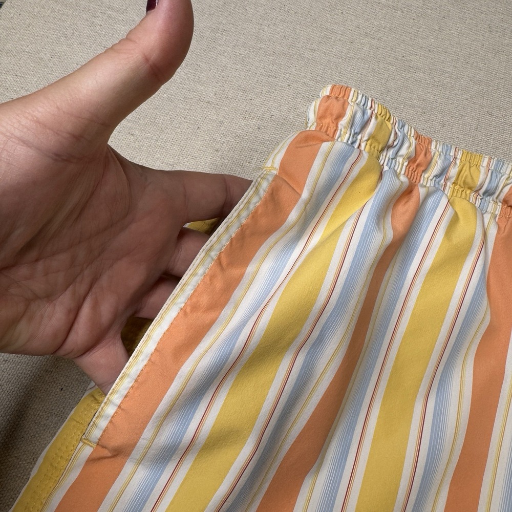 Daniel‎ Cremieux Surf Gear Men's Yellow Swim Trunks Size Large with Drawstring - Picture 4 of 11
